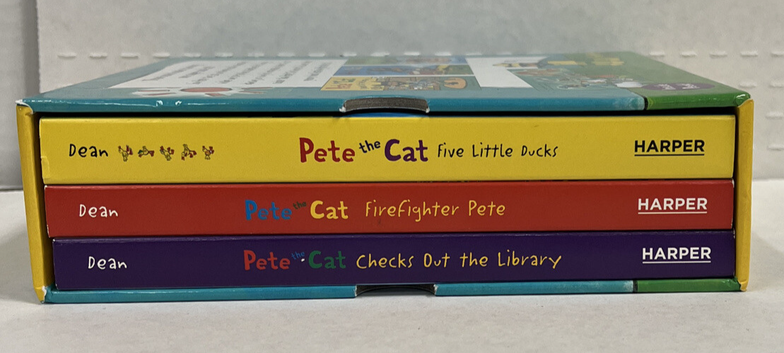 Pete The Cat Board Book Boxed Set | eBay