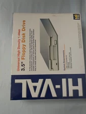 NEW Sealed HI-VAL UNIVERSAL HIGH DENSITY 1.44MB 3.5" FLOPPY DISK DRIVE