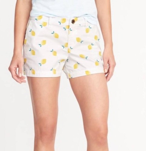old navy lemon shorts