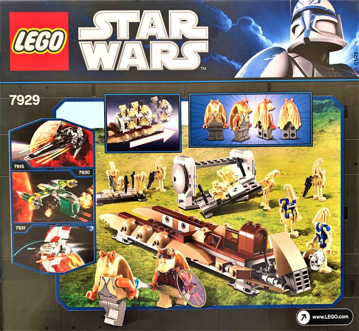 Lego Star Wars 7929 The Battle of Naboo New Sealed Jar Jar Binks