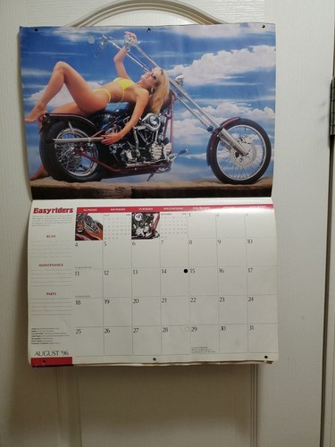 1996 Easyriders Swimsuit Calendar - Picture 11 of 16