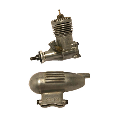 Pet OS 099 Model Airplane Engine Spins (Untested)