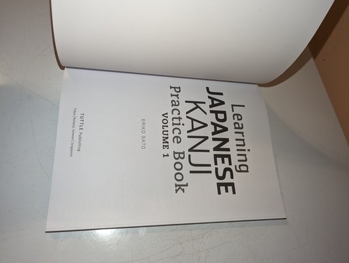Learning Japanese Kanji Practice Book Volume 1,2 &Workbook New (3 Bundle) - Foto 7 di 19