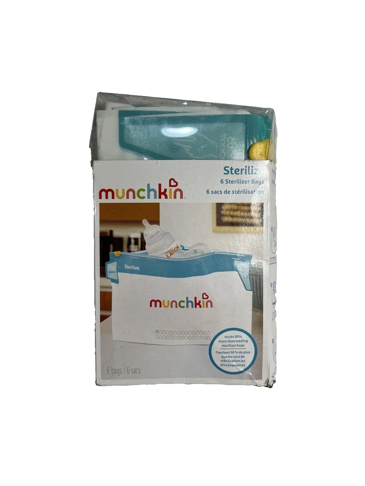 White Munchkin Biberón suministros de Limpieza/Esterilización