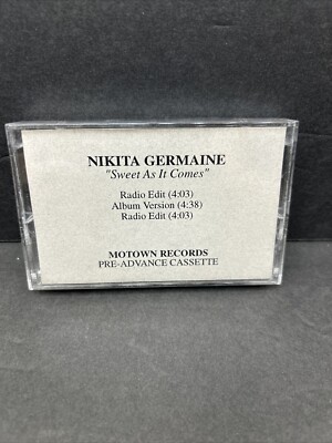 Sweet As It Comes Edit - Nikita Germaine 1993 Pre-Advanced Promo Motown records