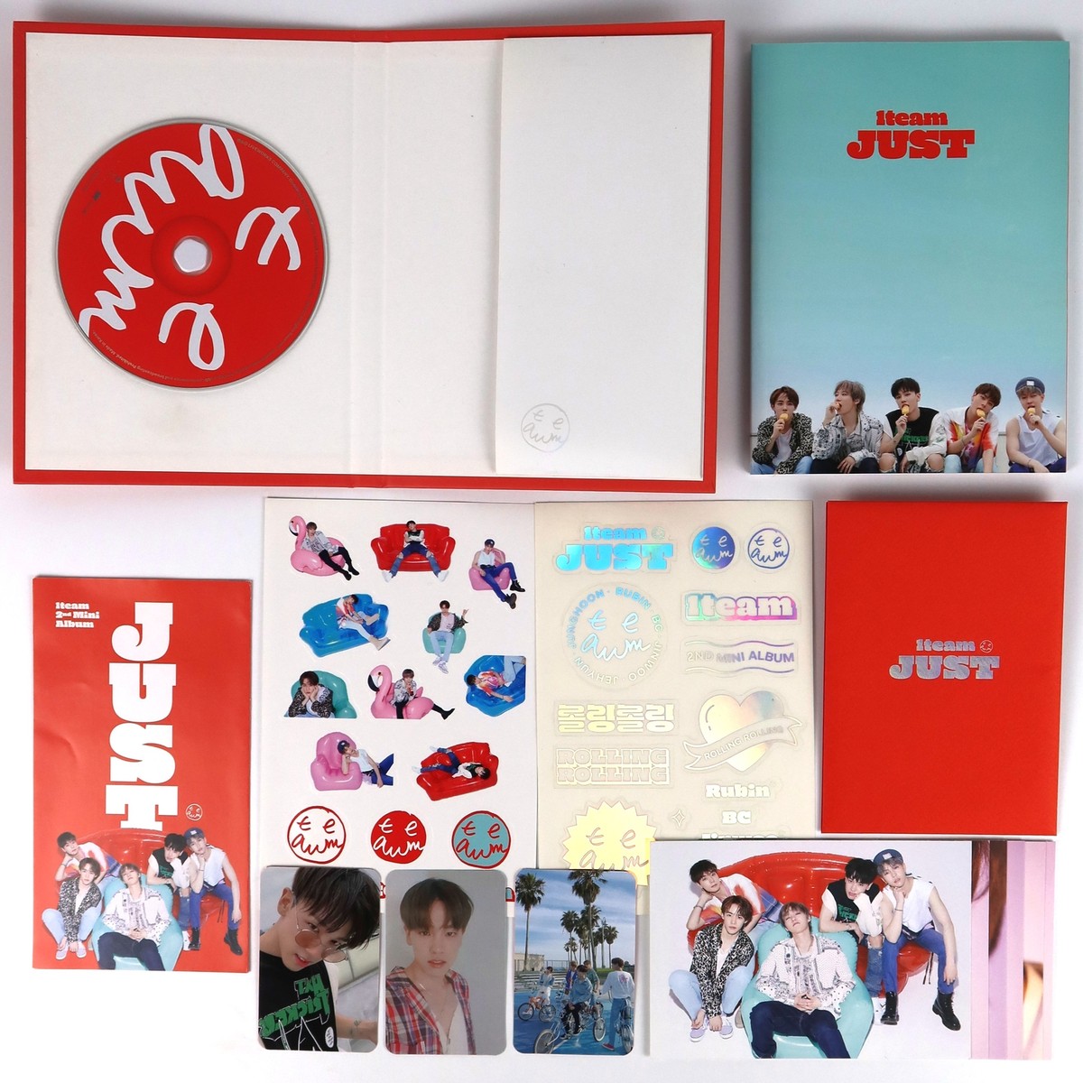 1TEAM - Just 2nd Mini Album CD Promo K-Pop 2019 Hello Just One | eBay