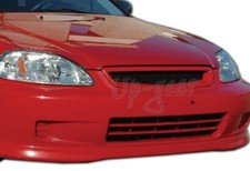 For 96-98 Honda Civic Dx Ex Jdm Type R Black Mesh Abs Front Hood Grille Grill