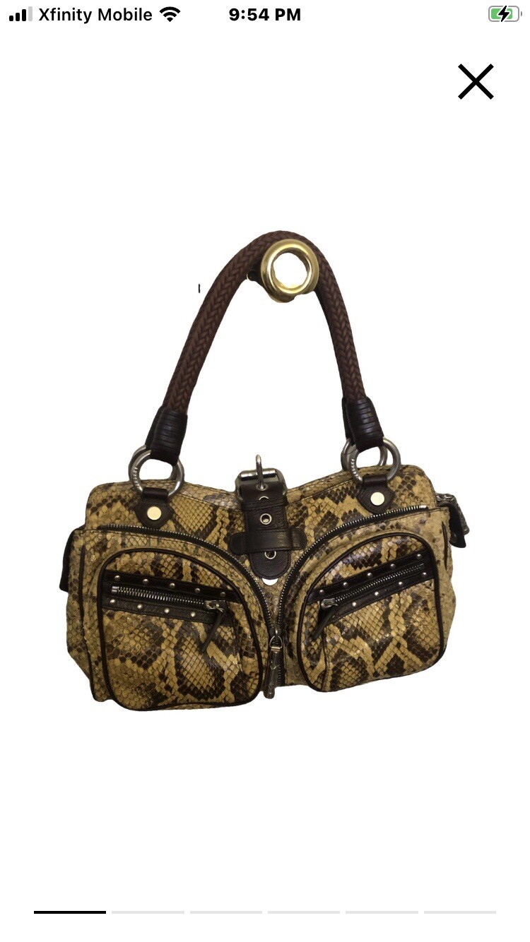 Versace Python Handbag - image 1