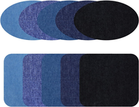 Flicken Zum AufbüGeln,10 StüCke BüGelflicken 5 Farben Patches Zum AufbüGeln Iron