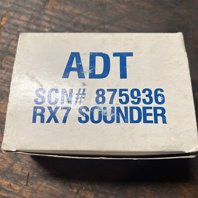 ADT SCN# 875936B RX-7C SOUNDER 