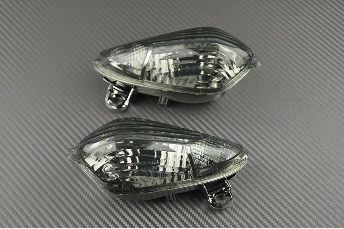 Clignotants avant CBR 1000 RR fumés noirs haute visibilité pour SC59