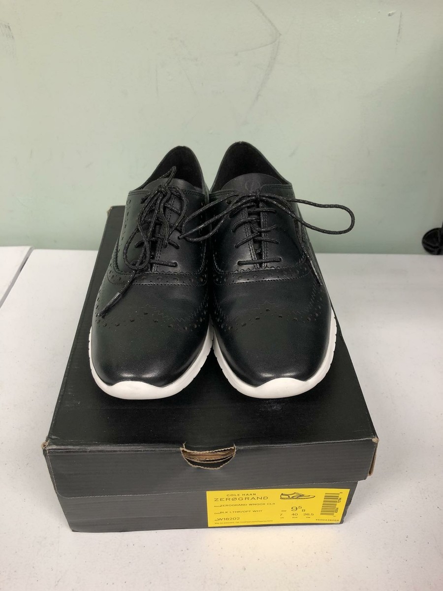 Cole Haan Womens Zerogrand Wing Oxford Flat W18202 Black  display picture 1