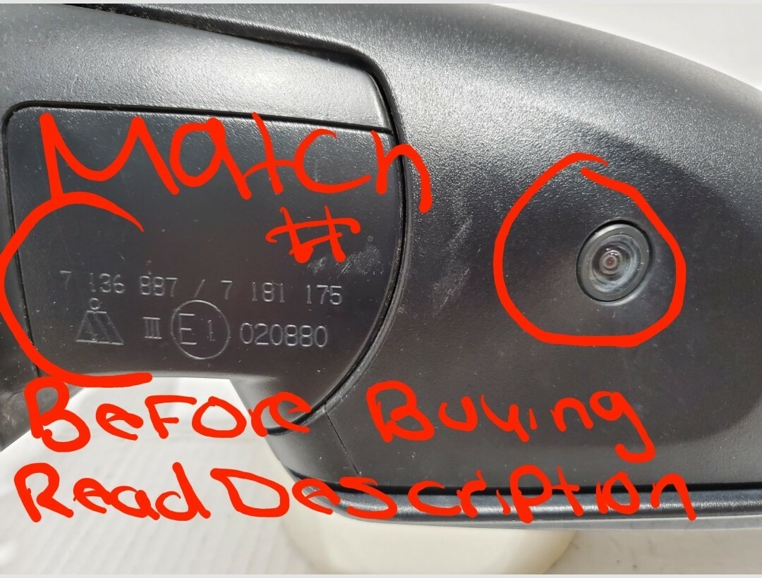 2010-13 BMW E70 X5M LEFT DRIVER Side Power Folding Mirror Assembly
