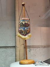 Wimpel Stuttgart ca. 1950er 1960er 40cm Solitude fernsehturm bahnhof K60