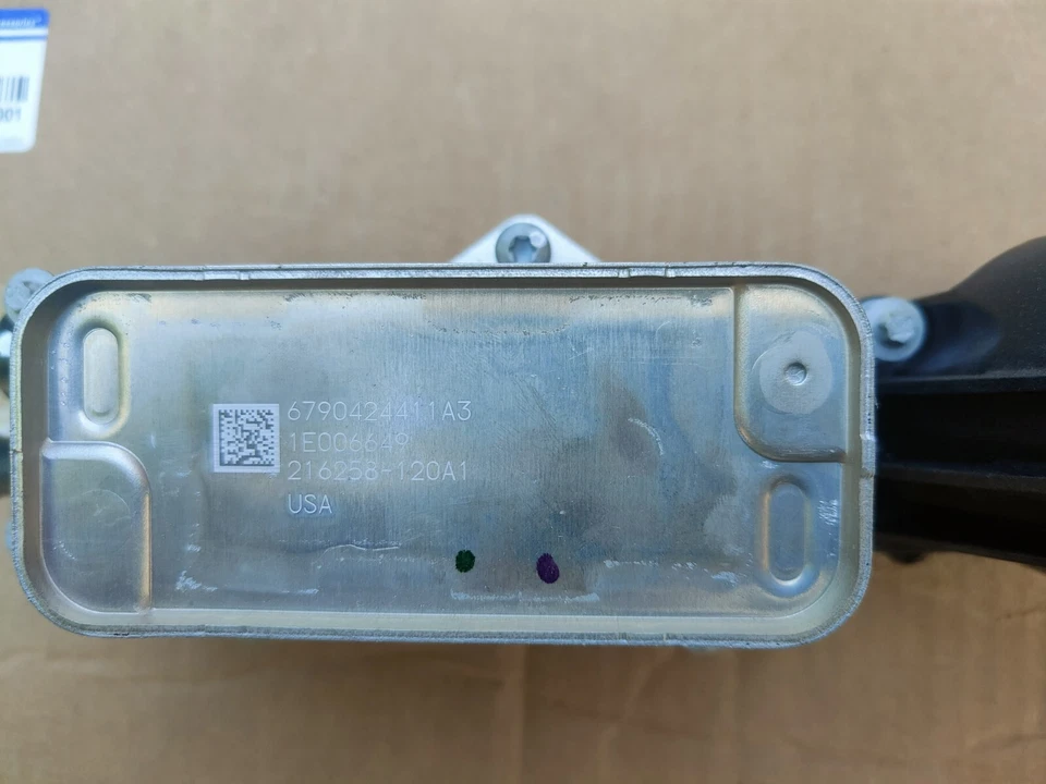 New Genuine Mopar Oil Cooler 68596318AA Jeep Grand Cherokee WK S-3 3.6L 16-24 - Image 2 of 4