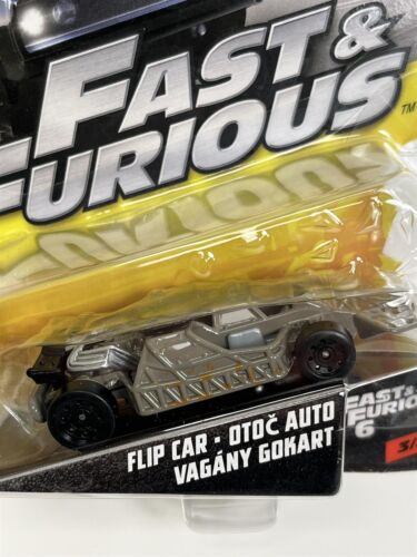 Fast & Furious Klapp Auto Otoc Auto Vagany Gokart 1:55 Maßstab Mattel FCF38D B19 - Bild 2 von 5