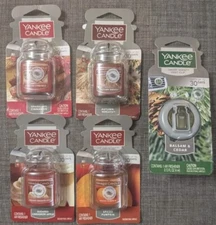 Yankee Candle Car Jar/vent Clip YOU CHOOSE SCENT-- BUY 3+ to get FREE SHIPPING!
