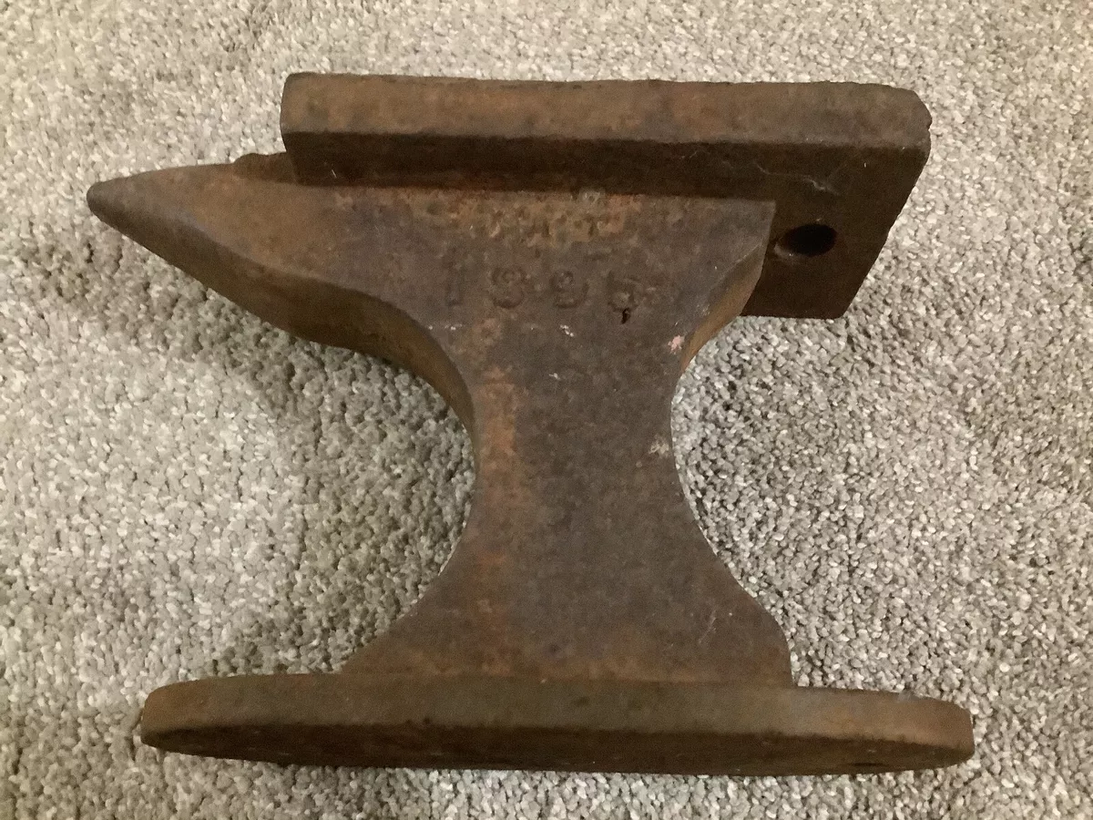 Antique Anvil 7 pound 1895 eBay