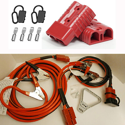 Produktbild von Batterie-Schnelltrennstecker 175A 2-4 Gauge – Für LKW, Wohnmobil, Winde, Wechselrichter, Solar – Silberbeschichtet, PC-Gehäuse