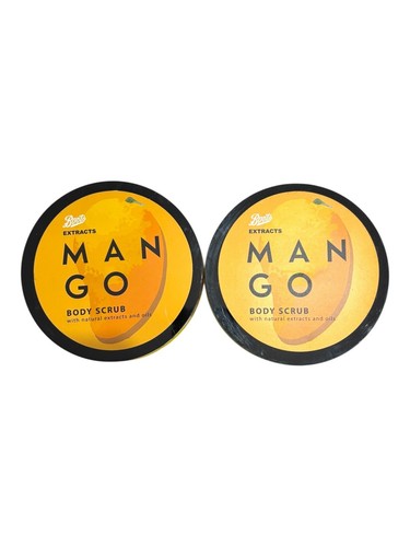 2 X Boots Extracts MANGO BODY Scrub With Natural Oil 250 Ml Each - Picture 6 of 6