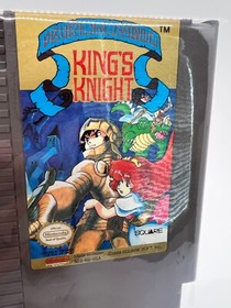 King's Knight (Nintendo Entertainment System / NES, 1989) - WORKS & TESTED!