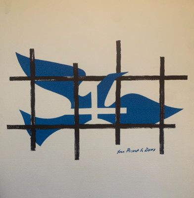 JEAN PICART LE DOUX (1902-1982) Diktatur Der Kolonels Griechenland Putsch 1967