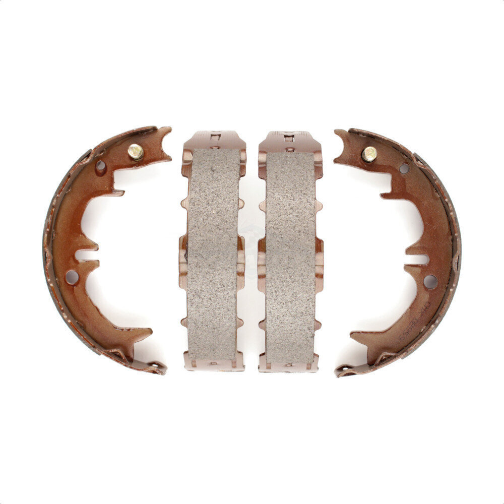 Front Rear Ceramic Brake Pads And Parking Shoes Kit For Toyota Camry