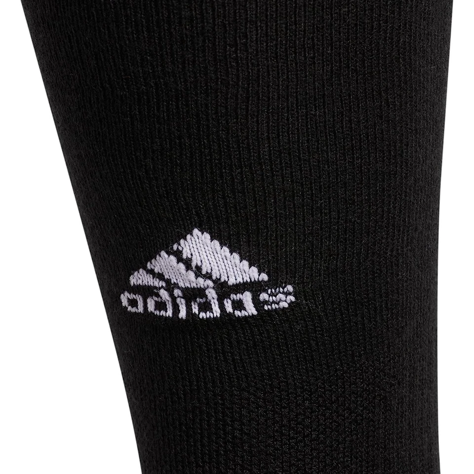 Adidas, Arch/Ankle Compression Baseball OTC Socks, Black, Size: Youth XS: 9C-1Y - Image 3 of 4