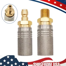 Metal Extended  Air Charging Quick Release Adapter Socket 1/8 BSP 8mm USA