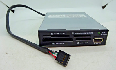 UNIVERSAL CARD READER USB 2.0 SCHWARZ INTERNER KARTENLESER ALL IN ONE #NT3899