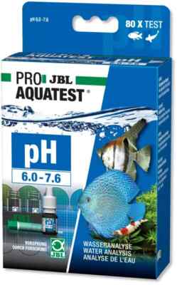 JBL pH Test-Set 6,0 - 7,6  Bestimmung Säuregehalt - Süßwasser - Meerwasser 33612