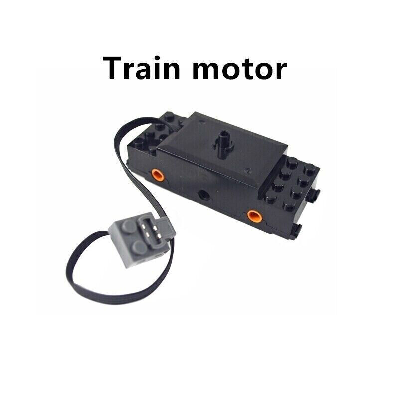 Weciau Ensemble Power Functions, 8 pcs Kit Moteur avec Moteur, Télécommande, Boîtier de Batterie, Servomoteur, Câble d'Extension, Compatible avec les Fonctions d'Alimentation de Grandes Marques