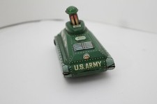 Marx U S Army Toy Tank Tin Litho 4.3" Long