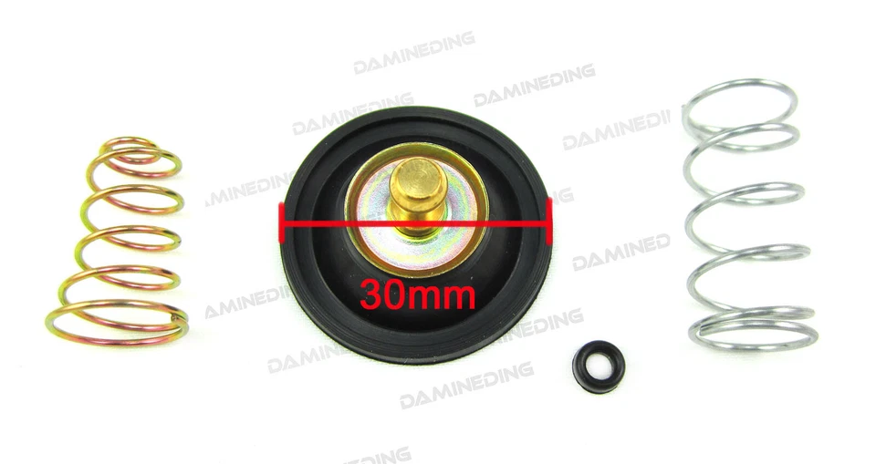 Conjunto de 4 válvulas de corte de ar CB650 CB750 CB900 GL1100 OE para 16048-KB7-901 EUA - Imagem 2 de 4