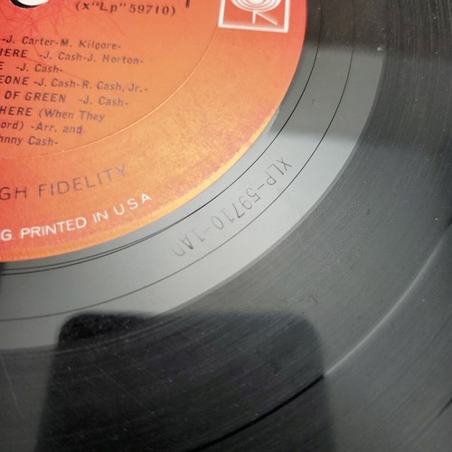 Johnny Cash Ring of Fire Best of 1963 Columbia Records CL-2053 MONO - Picture 5 of 7