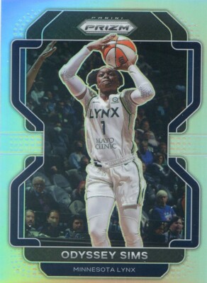 2022 Panini Prizm WNBA ODYSSEY SIMS #102 SILVER PRIZM LYNX