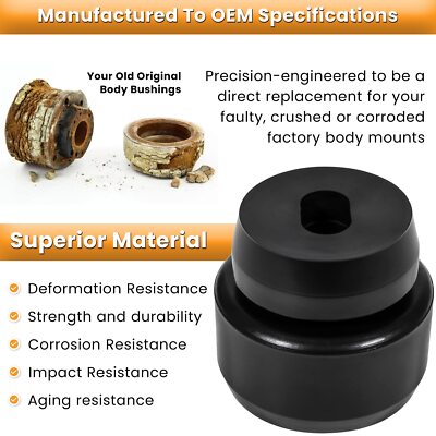 Body Mount Bushing Kit 7-141 Compatible with Jamaica