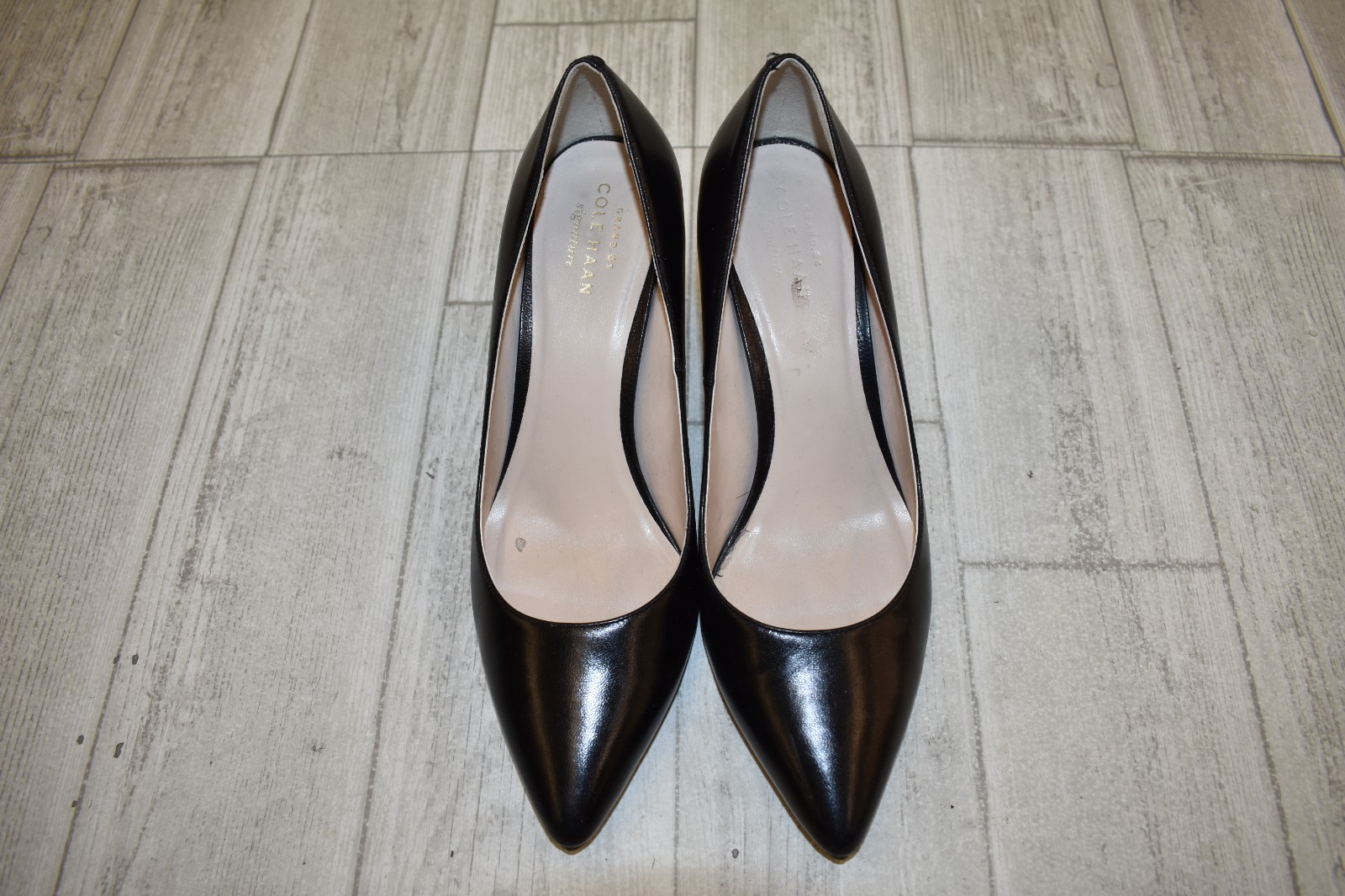 Cole Haan Juliana Juliana Juliana Puntera en Punta Cuero Bombas, Para Mujer Talla 7C, Negro 539d9b Cole Haan Juliana Juliana Juliana Puntera en Punta Cuero Bombas, Para Mujer Talla 7C, Negro 539d9b