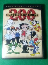 200 Classic Cartoons Collector's Edition DVD Betty Boop Popeye