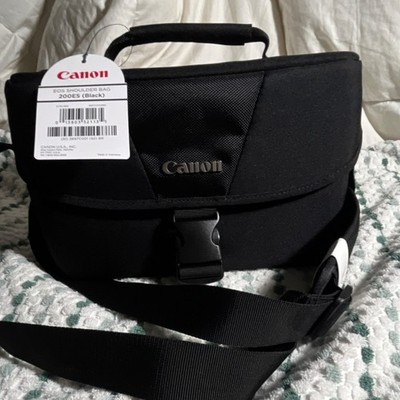 Canon 200ES Shoulder Bag for EOS Camera Black Nylon With Shoulder Strap