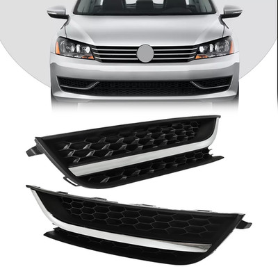 For 2012-2015 VW Volkswagen Passat Fog Light Grille cover W/chrome 561853666C