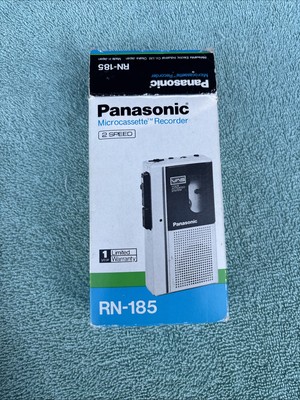 Vintage Panasonic Model RN-185 Microcassette Pocket Recorder
