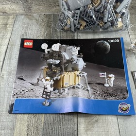 LEGO 10029 Discovery Lunar Lander 99.9% Complete w/ Manual - VINTAGE No Box