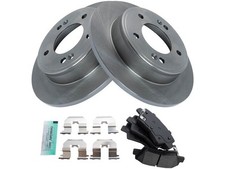 Kit de pastillas de freno trasero y rotor para Kia Forte 2014-2018 2015 2016 2017 XT925WX