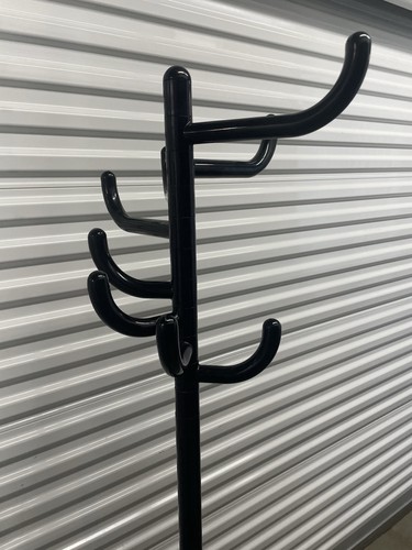 IKEA SMED 1980s Coat Rack Rutger Andersson Sweden in Black - Afbeelding 2 van 8