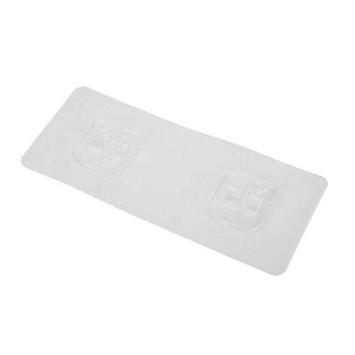 Impermeable Transparente Estante de Pared Adhesivo Estante Tornillo Adhesivo/Gancho Househosy - Imagen 12 de 12