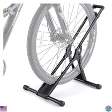 CHEPARK Bike Floor Stand Rack - Indoor Storage for 20”-29” Mountain & Road Bikes
