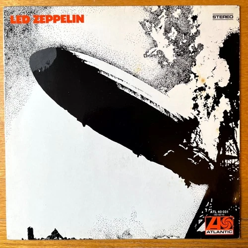 Led Zeppelin - Led Zeppelin I Vinyl LP (1969) 1980 German Repressing VG+/VG