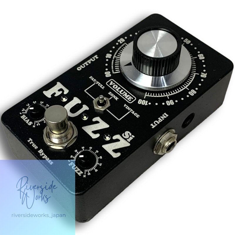 KING TONE GUITAR miniFUZZ Si Fuzz Black Effect Pedal Used | eBay