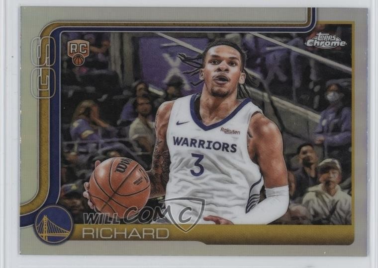 2025-26 Topps Chrome Refractor Will Richard #287 19l7